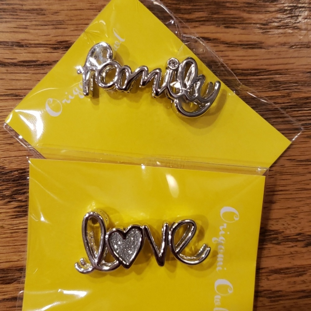 Origami owl bracelet sliders